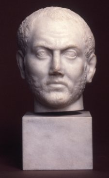 A Man, ca. 225 CE (Roman)   The British Museum, London, AN391323001 